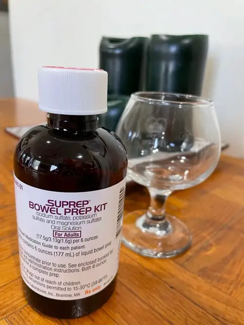 Can castor oil be used with suprep