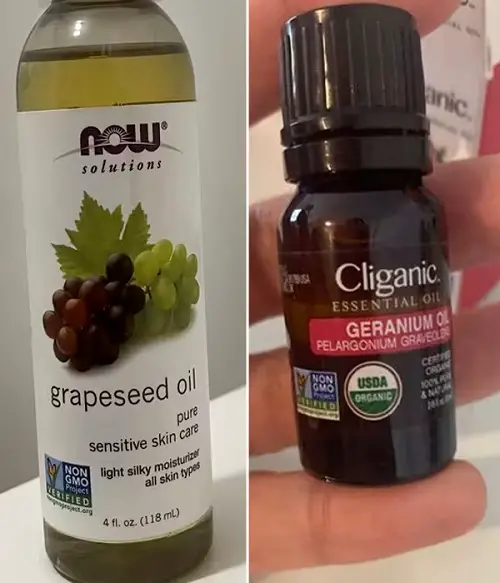 Grapeseed & Geranium Oil Blend