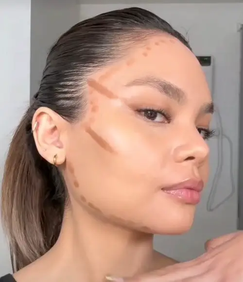 contouring for square shape face