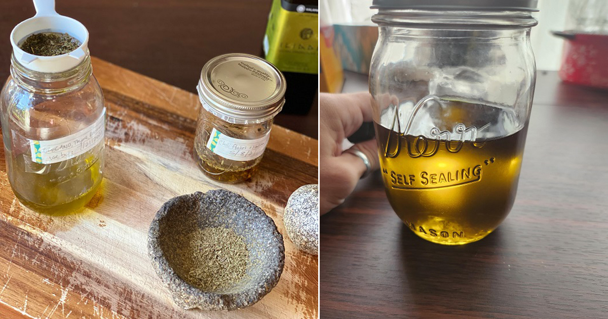 How to Infuse Oil With Powdered Herbs - Castor Oil Guide