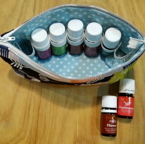DIY essential oil roller bag ideas 6