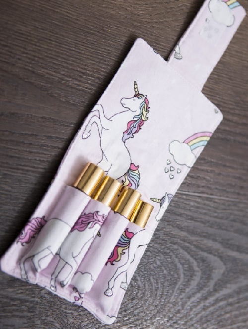 DIY essential oil roller bag ideas 8