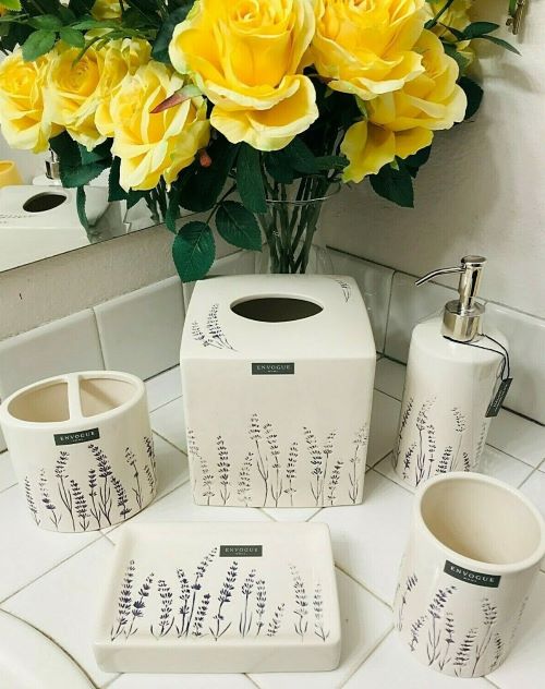 floral bathroom kit 3