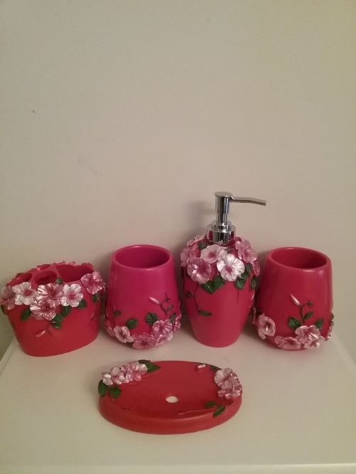 trending floral bathroom kit 2